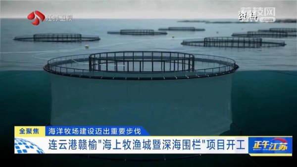 51配资网 全聚焦丨连云港赣榆“海上牧渔城暨深海围栏”项目开工