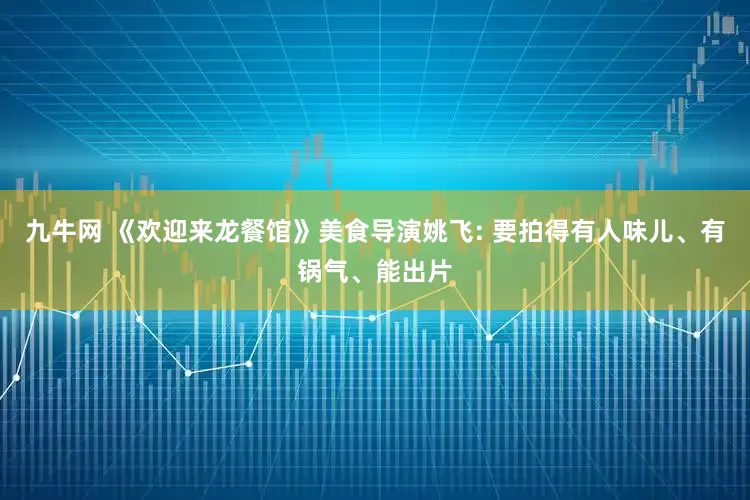 九牛网 《欢迎来龙餐馆》美食导演姚飞: 要拍得有人味儿、有锅气、能出片